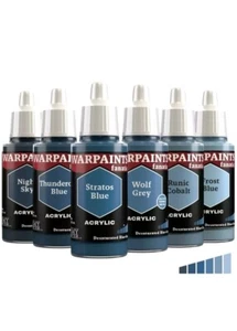 The Army Painter Warpaints Fanatic Flexible Triad: Desaturated Blue-Greys 6 New - Picture 1 of 1