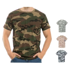 Camisetas Rapid Dominance Algodón Camuflaje ACU DED Urban Woodland Unisex Hombres - Imagen 1 de 7