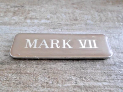 Lincoln Bill Blass Edition 1987 1988 1989 1990 1991 1992 - emblema Dash Mark VII Foto 1 de 3