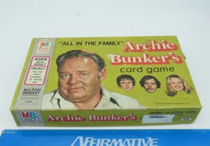 Juego de cartas All In The Family 1972 Archie Bunker's de colección de Milton Bradley TV - Imagen 1 de 2