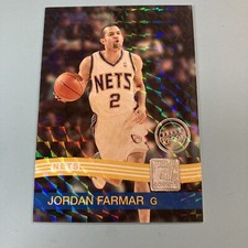 2010-11 Donruss Press Proof 3/100 Jordan Farmar Nets