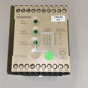 1PC SIEMENS 3TK2806-0BB4 3TK2 806-0BB4 safety relay USED - Bild 1 von 1