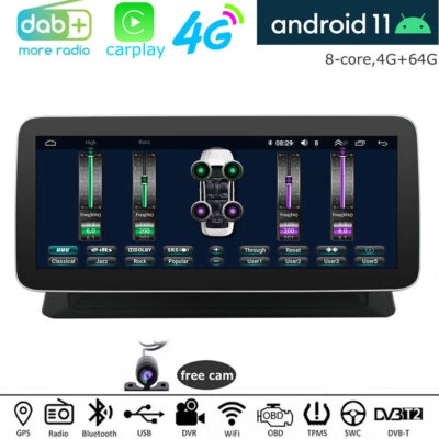 12.3“Android 11 Autoradio GPS Navi Carplay DAB DSP For For Honda Accord 8 08-13 - Bild 1 von 4