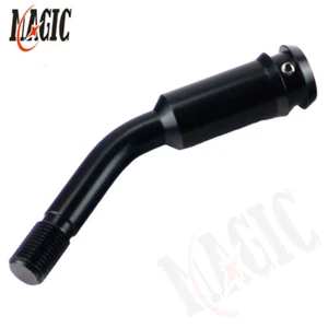 5" Gear shift shifter stick lever BEND BENT extension For VW T4 1990-2003 BK - Picture 1 of 9