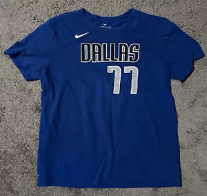 Dallas Mavericks Shirt Mens Luka Doncic #77 Basketball Nike Tee - XL - Picture 1 of 2
