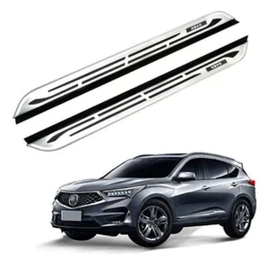 2Pcs Fits for Acura RDX 2019-2022 Fixed Side Step Pedal Running Board Nerf Bar - Picture 1 of 8
