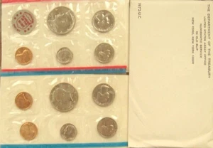 1972 U.S. Mint set in original Mint envelope - Unc. - Denver & Philidephia - Picture 1 of 1