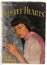 SECRET HEARTS #4  DC Romance  April 1950   Color Photo Cover  Gerber scarcity 5 