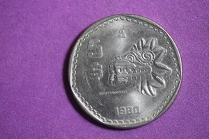 1980 - 5 Pesos Estados Unidos Mexicanos!! #J26745 - Picture 1 of 2