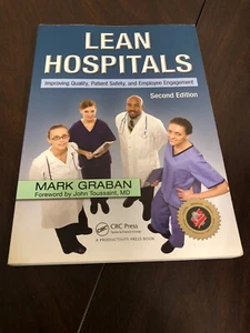 Lean Hospitals - Paperback, by Graban Mark - Good - Picture 1 of 6