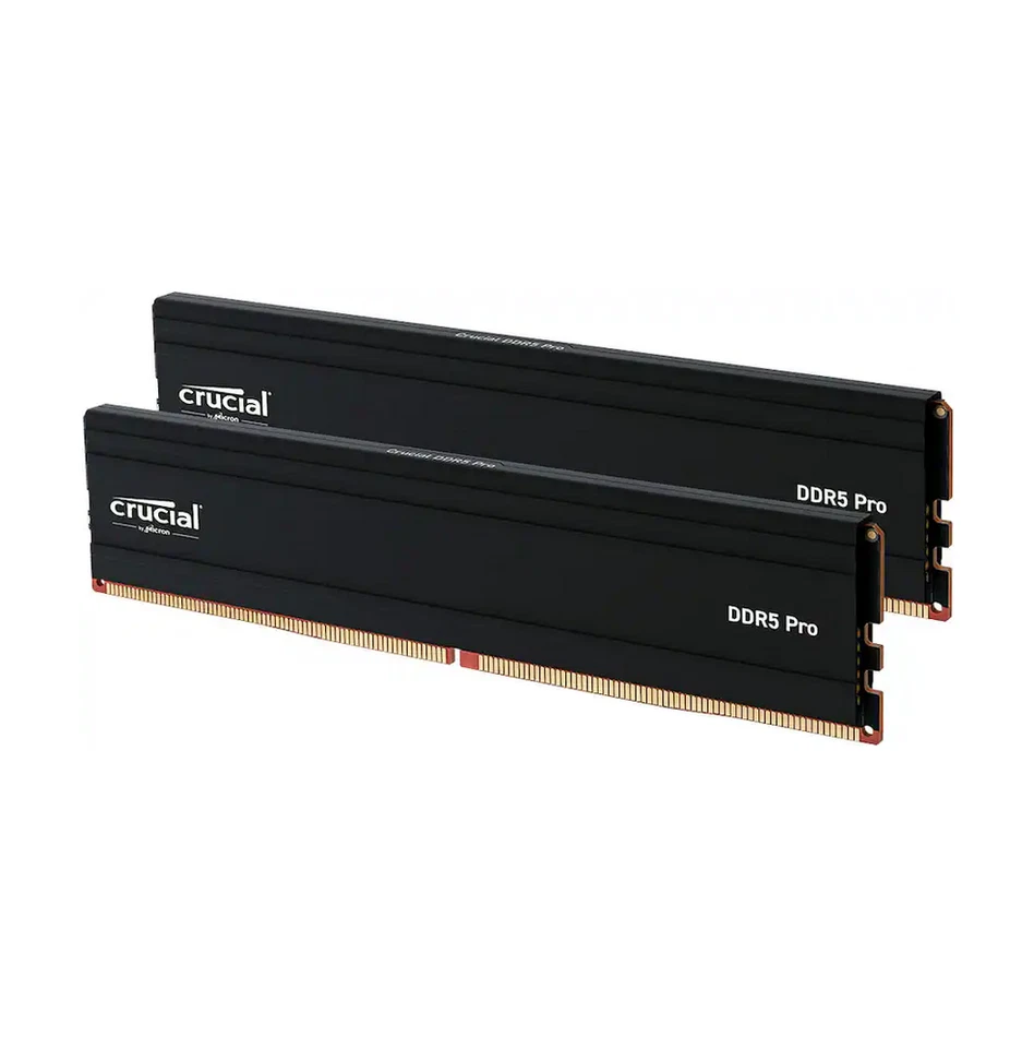 Crucial - Pro OC Gaming 64GB (2x32GB) DDR5 6400MHz C40 UDIMM Intel XMP 3.0 & ... - Image 1 of 1