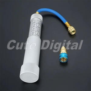 2 OZ Injection Tool Filler R134A For Car Auto A/C AC Oil Dye Injector Hand Turn - Picture 1 of 12