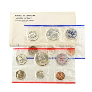 1962 U.S. Mint Set Not Sealed - Picture 1 of 3