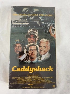 Vintage 2005 New Sealed CADDYSHACK VHS Tape DIGITALLY PROCESSED - Image 1 of 4