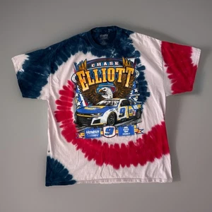 Camiseta Chase Elliott Napa Racing Team Nascar Doble Cara Gráfica Tie Dye XXL - Imagen 1 de 4