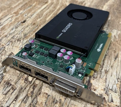 700103-001, HP Nvidia Quadro K2000 2GB GDDR5 PCI-E DVI Dual DP Video Card - Image 1 of 4