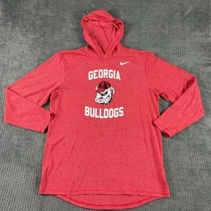 Georgia Bulldogs Hoodie Mens Extra Large Nike Tee Pullover Football - Imagen 1 de 11