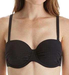 Anita BLACK Island Hopping Cosima Convertible Bikini Swim Top, US 32F, UK 32 - Picture 1 of 6