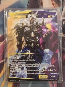 WORLD GRAND PRIX PROMO ACRYLLIC ARCANA GOD SHADOWY LIGHT KNIGHT FORCE OF WILL - Picture 1 of 2
