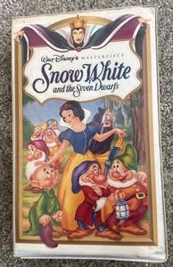 Walt Disney VHS 1994 Snow White And The Seven Dwarfs Masterpiece Collection - Picture 1 of 4