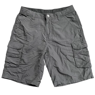 Pantalones Cortos de Carga REI Co-op Sahara para Mujer Talla 2 Mezcla de Nylon Gris Exterior Informal Foto 1 de 4