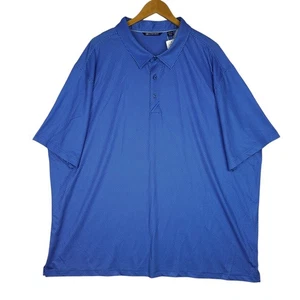 Cutter & Buck Polo Shirt Mens 3XL Blue DXL DryTec 50+ Golf Performance New - Picture 1 of 18