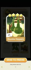 💫 Mono_Poly Go 4⭐ Sticker Karte Doppel Dipper Set 14 schnellste & vertrauenswürdige Verkäufer - Bild 1 von 1