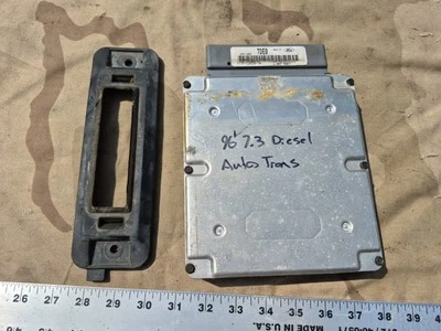 Ford OBS 1995-97 7.3L Powerstroke Diesel PCM DPC-202 F7TF-12A650-TB AUTO OEM ECM - Image 1 of 4