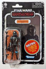 NEW Star Wars Mandalorian Retro Vintage Collection Mando  Beskar  3.75  Figure