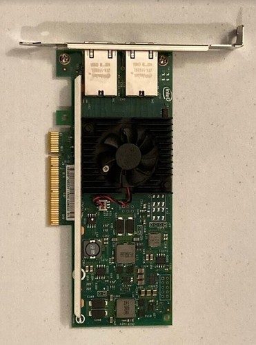 Scheda Di Rete Intel X540-T2 10GbE Dual Port - PER RICAMBI (Ventole Rotte)