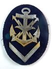 German Germany WW1 WW2 Navy Naval Kriegsmarine NCO Badge Patch A