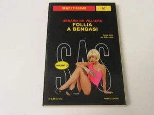 FOLLIA A BENGASI - Segretissimo SAS 65 De Villiers - Mondadori NUOVO - Foto 1 di 1
