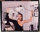 Lynda Carter Wonder Woman Star Gym Workout Smoking Cigar Original Transparency