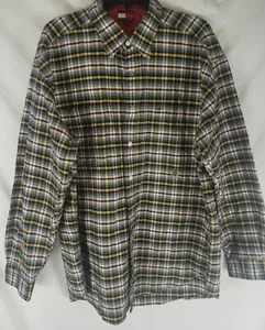 Mens XL Flannel Tommy Hilfiger Button Down Long Sleeve Shirt - Picture 1 of 4
