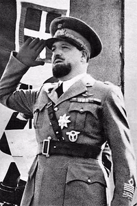 WW2 - Maréchal italien Balbo, Cdt les troupes en Libye en 1940 - Picture 1 of 1