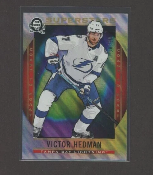 2018-19 O-Pee-Chee Coast to Coast Polar Lights #113 Victor Hedman 80/99 *21452