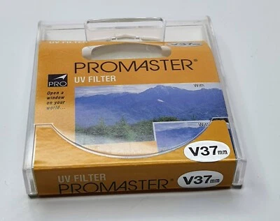 Genuine ProMaster 37mm UV Precise Glass Lens Filter Japan 37 mm Glass Safety 37 - Image 1 of 4