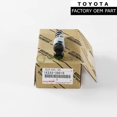 GENUINE TOYOTA 4RUNNER TUNDRA LEXUS GS F TIMING CAMSHAFT VALVE OEM 15330-38010 - Image 1 of 4