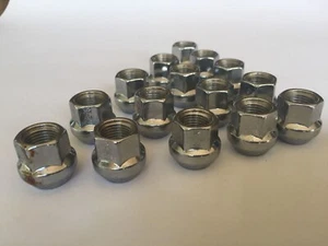Ford - Ford Falcon 10 pcs Open End Chrome Wheel Nuts.1/2"UNF - Picture 1 of 2