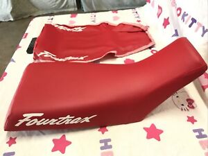 HONDA TRX250R SEAT COVER FOURTRAX 1987 TO 1988 MODEL SEAT COVER RED (H*-266)