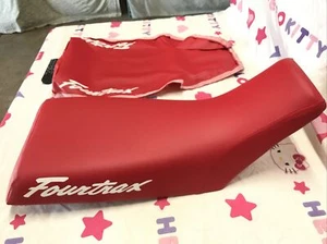 HONDA TRX250R SEAT COVER FOURTRAX 1987 TO 1988 MODEL SEAT COVER RED (H*-266) - Picture 1 of 12