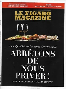 El Figaro Revista N º 23758 08/01/2021 Arrêtons De Nosotros Privar A ! - Khayat - Imagen 1 de 1