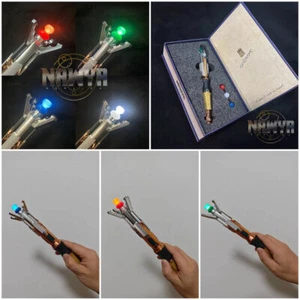 Doctor Who 11. Metall Sonic Schraubendreher Cosplay Requisiten Replik LED buntes Licht - Bild 1 von 13
