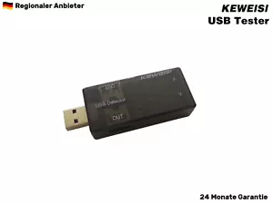 USB Tester Voltmeter Amperemeter Digital Ladegerät Tester - Bild 1 von 8