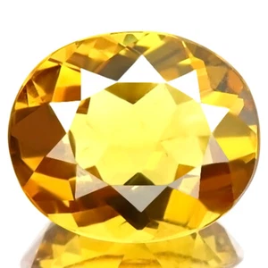 4.93ct HUGE SPARKLING NATURAL 5A+YELLOW BERYL AQUAMARINE PERFECT OVAL 12x10mm - Picture 1 of 7
