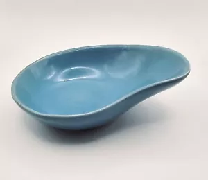 SPLENDIDA ALA ROSSA CERAMICA EVA ZEISEL BLU città e campagna COMMA ciotola rene anni '50 - Foto 1 di 5