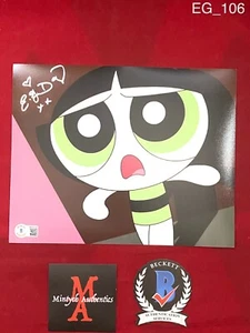ELIZABETH E.G. DAILY AUTOGRAPHED SIGNED 8x10 PHOTO! POWERPUFF GIRLS BECKETT COA! - Picture 1 of 1