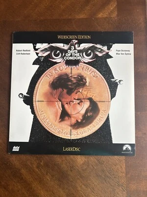 3 Days of The Condor Laserdisc (Robert Redford) - 1991 Widescreen Edition - Image 1 of 2