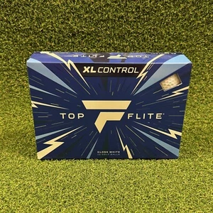 NEW Top Flite XL Control Golf Balls (12-Pack) - Choose White, Yellow, Pink - Picture 1 of 9