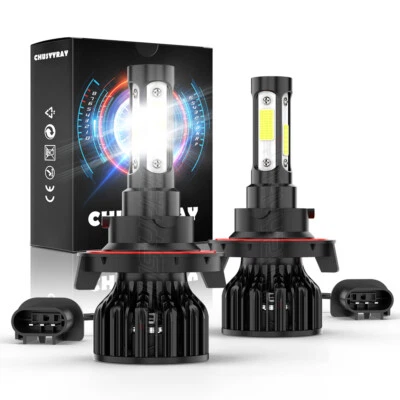 Bombillas de faros LED H13/9008 de 4 lados haz alto 6000 k para Ford Freestar 2004-2007 Foto 1 de 4